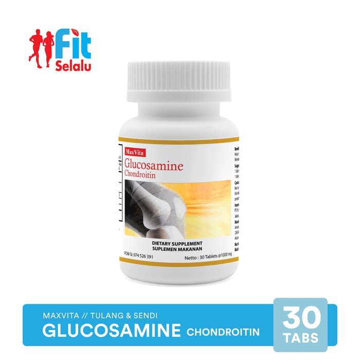 Glucosamine Chondroitin, jaga sendi & cegah rematik, 30 Tablet