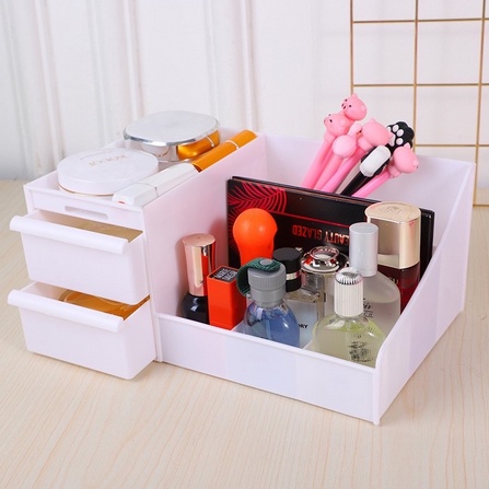 SB168 Rak Kosmetik Tempat Penyimpanan Makeup Organizer Kotak Penyimpanan Makeup Organizer SERBAGUNA