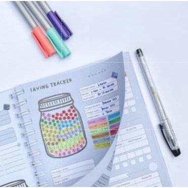 

Office & Stationery | Buku Tulis | Financial Planner / Financial Journal / Notebook Budget Planner | Best Seller