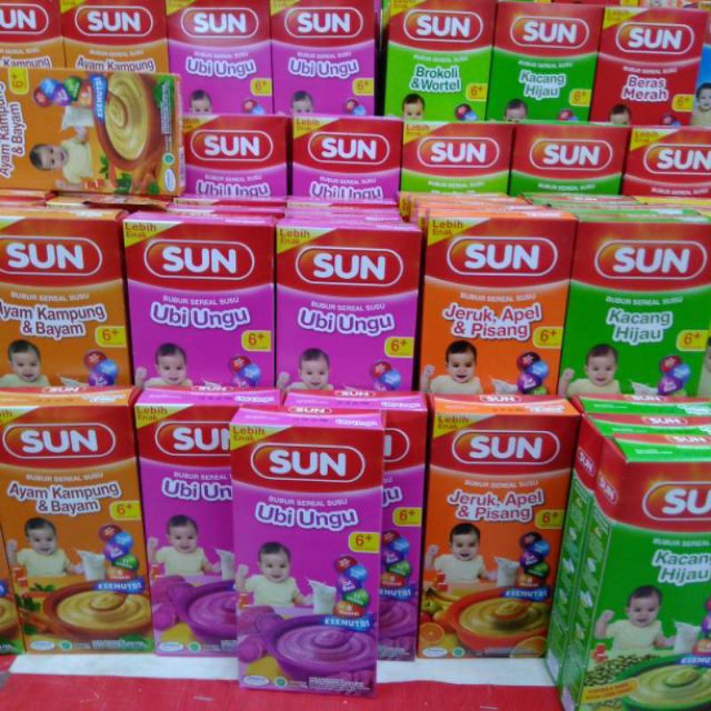 SUN BUBUR BOX 120GRM