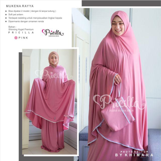 Mukena Rayya By Pricilla Shining Hyget Premium Shopee Indonesia