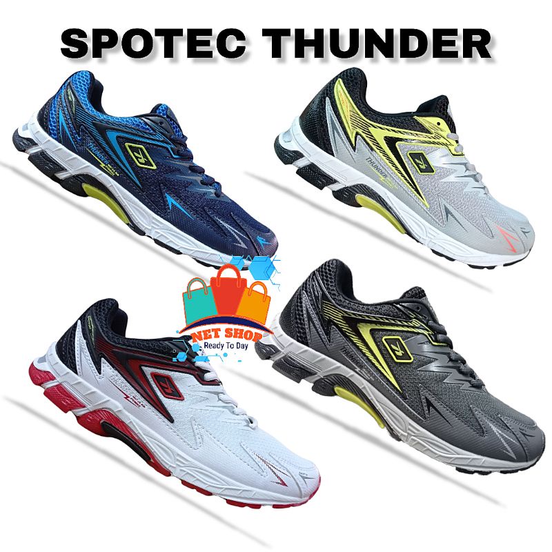 Big Size Sepatu Running Spotec Thunder Sneaker Sport 45-48