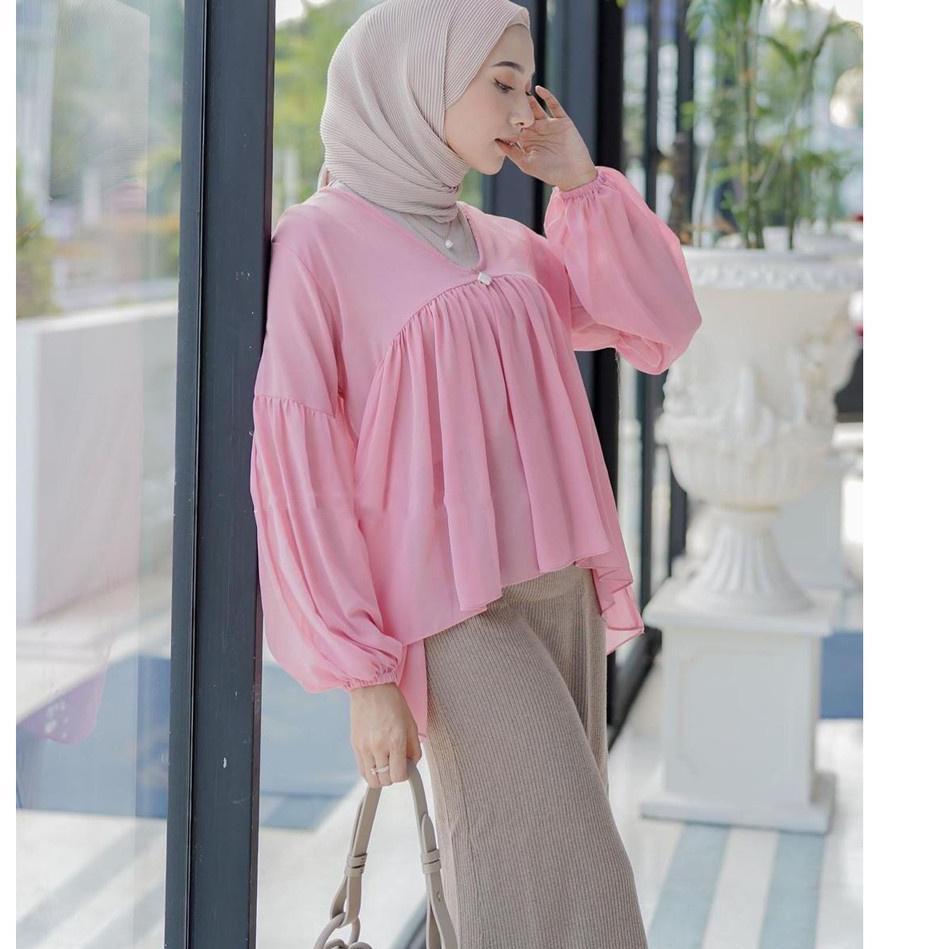 Dealova blouse outer atasan wanita ceruty babydoll premium - POS.27Jn22ᵟ