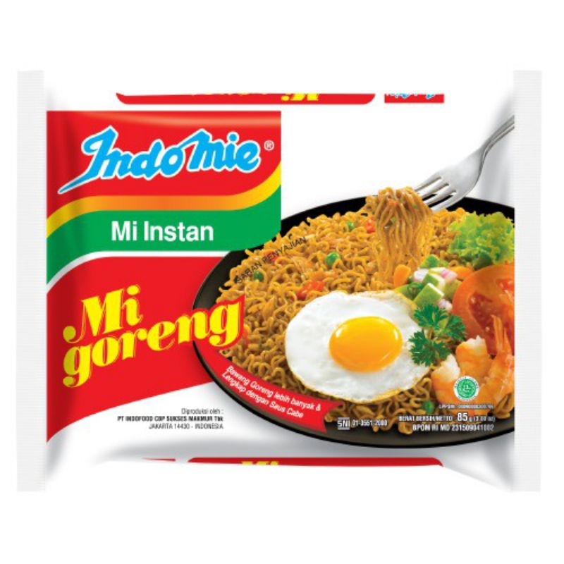 

Mi instan goreng Indomie 40 pcs