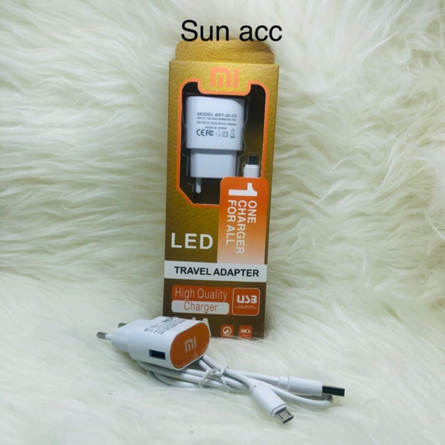 TC CHARGER BST LED XIAOMI 2A 1USB ANTI LEDAK