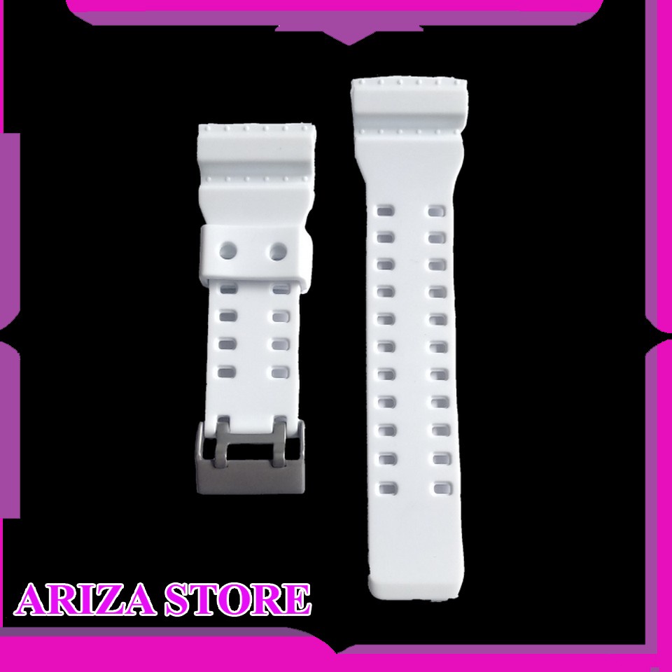 Strap Tali Jam Casio G-Shock GA-100 GA-150 GD-100 G-8900 Putih Premium