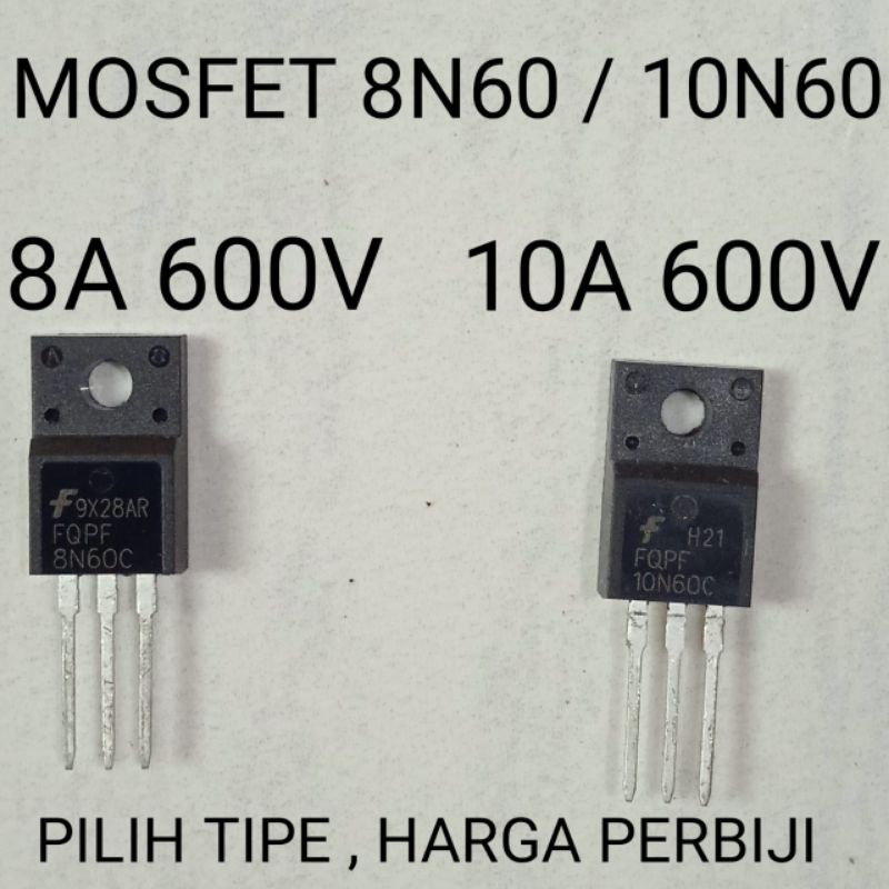 MOSFET FQPF8N60C FQPF8N60 FQPF 8N60 10N60 8N60C 10N60C 8A 10A 600V