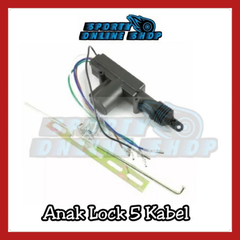 Anak Lock Central Lock 5 Kabel