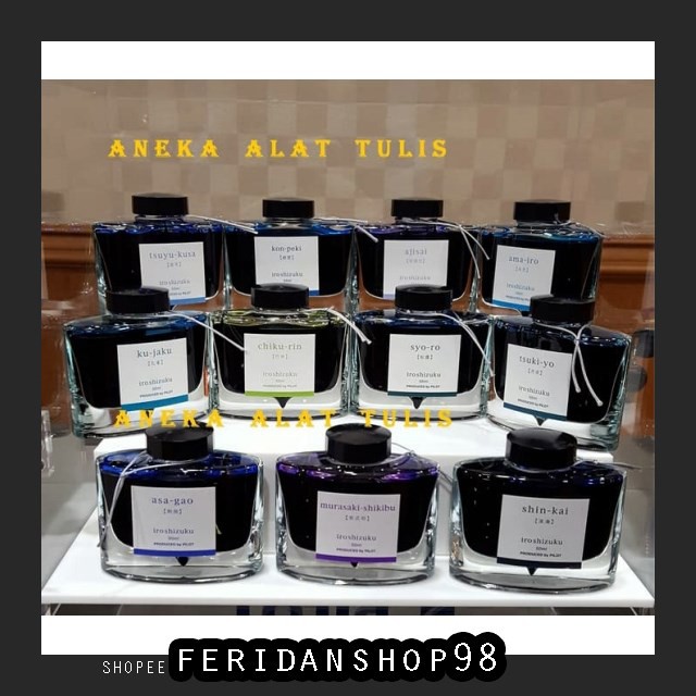 

BT64 PILOT IROSHIZUKU INK BEST TINTA IROSHIZUKU INK-50-INT BY FERIDANSHOP98