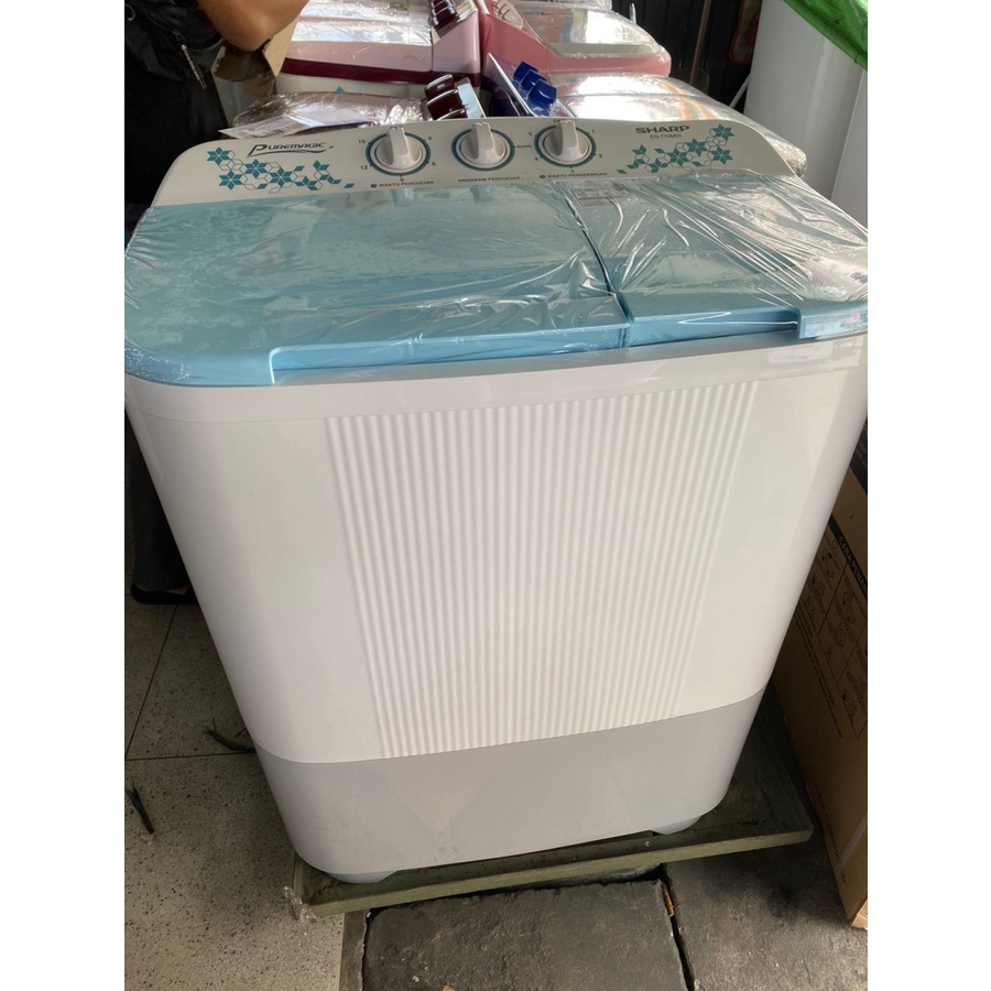MESIN CUCI SHARP EST70MW EST-70MW EST 70MW TWIN TUB