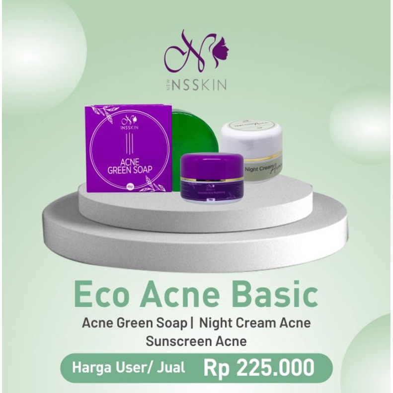 PAKET ECO ACNE NEW NSSKIN NS SKINCARE