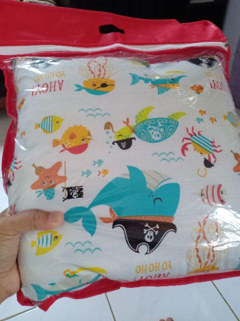 Balmut Besar Kecil / Bantal Selimut - Captain Whale - Halus Adem