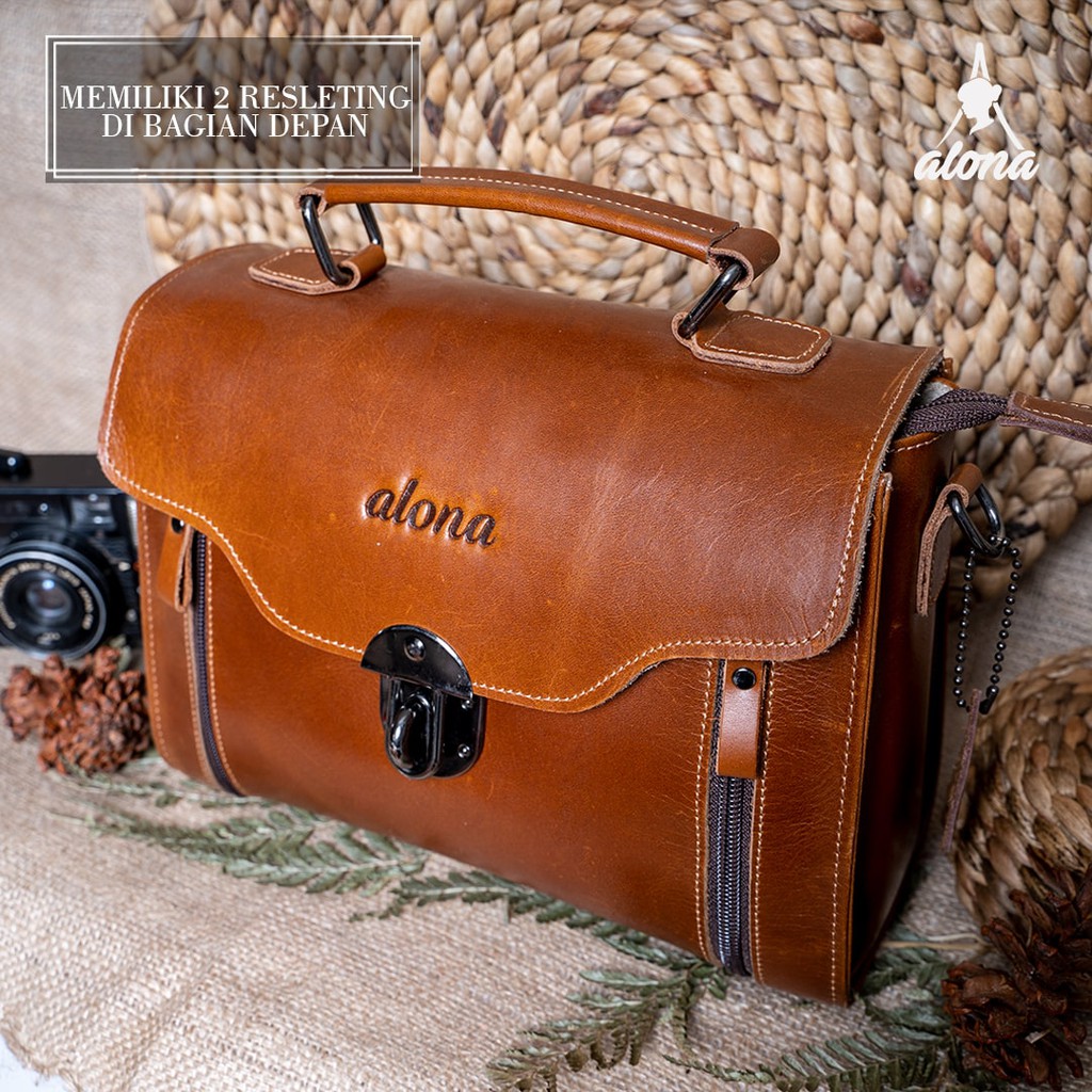 Reven leather TAS WANITA SHOULDER BAG ALONA AURORA KULIT ASLI