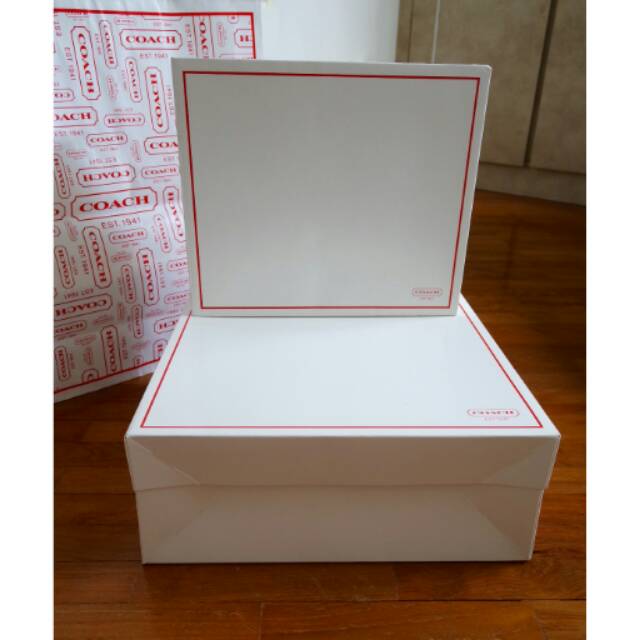 Coach Original Box for bag Tissue Wrapping Paper