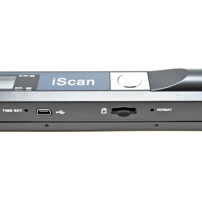 Compact Full Color Wand Portable Scanner 900DPI with LCD Screen 