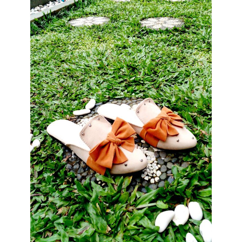 azahra sandal wanita plat shoes rr 28