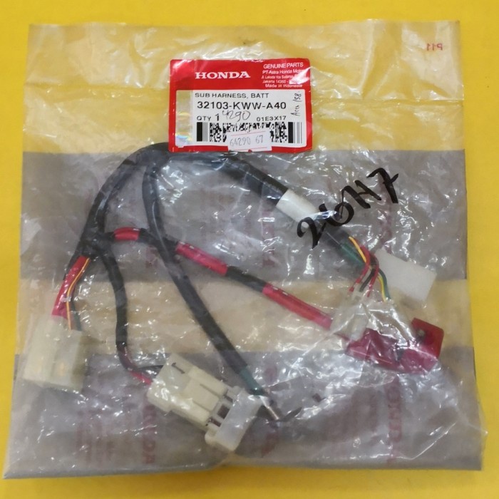 Sub Harness Batt / Kabel body aki Honda Revo 110 2010 32103-KWW-A40