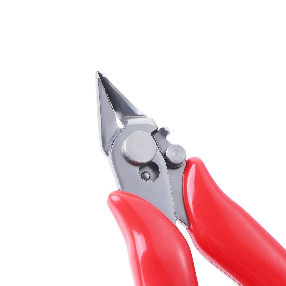 [Elegan] Tang Mini Untuk Kawat Stripping Non-slip Tajam Sisi Snips Diagonal Dengan Kunci Nipper Hardware Hand Tools Pemotong Kawat