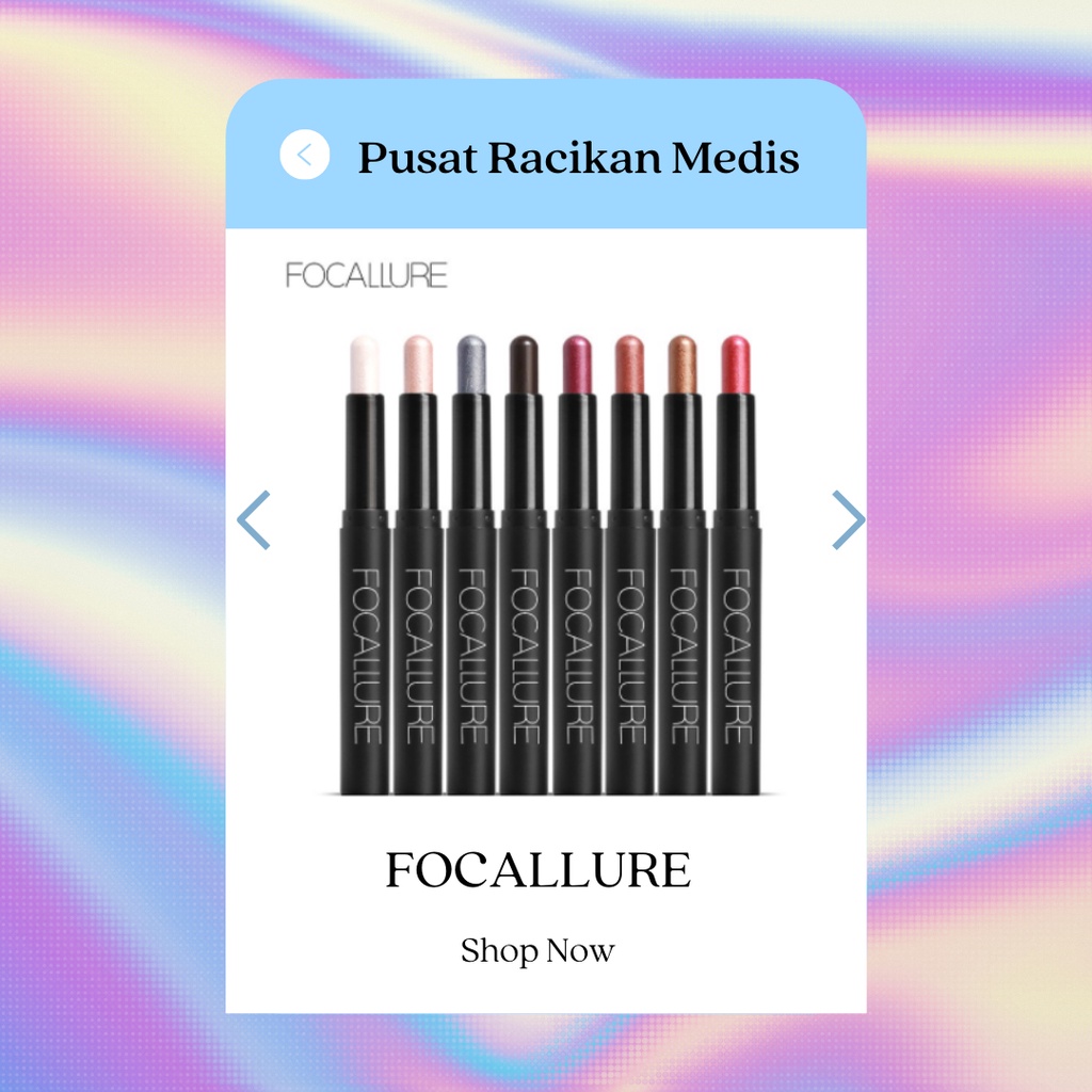 FA38 FOCALLURE Cream Shimmer Single Eyeshadow Pencil