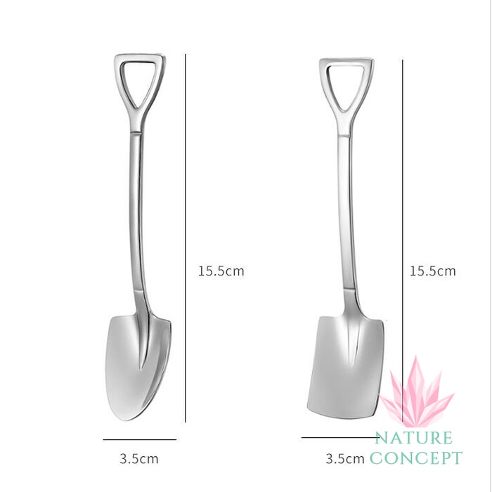 Sendok Unik Sekop Shovel BESAR Sendok Anak Teh Kopi Gift