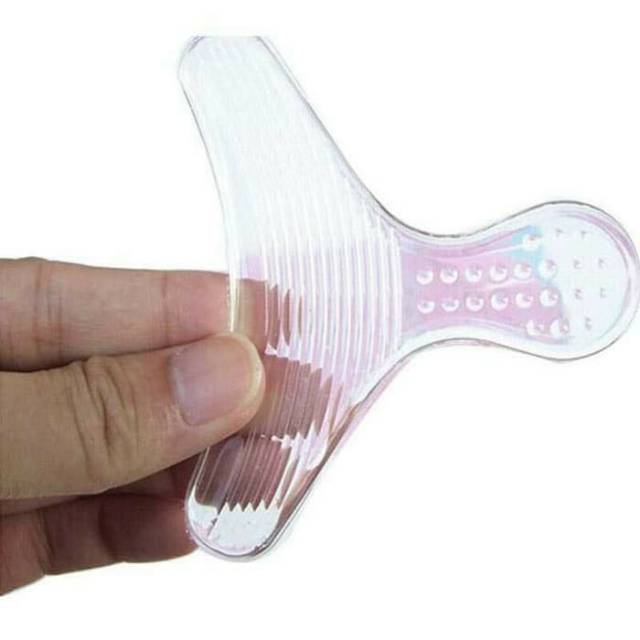 Sol Gel silikon High Heel insole pad Pelindung Tumit kaki Luka Lecet Termurah