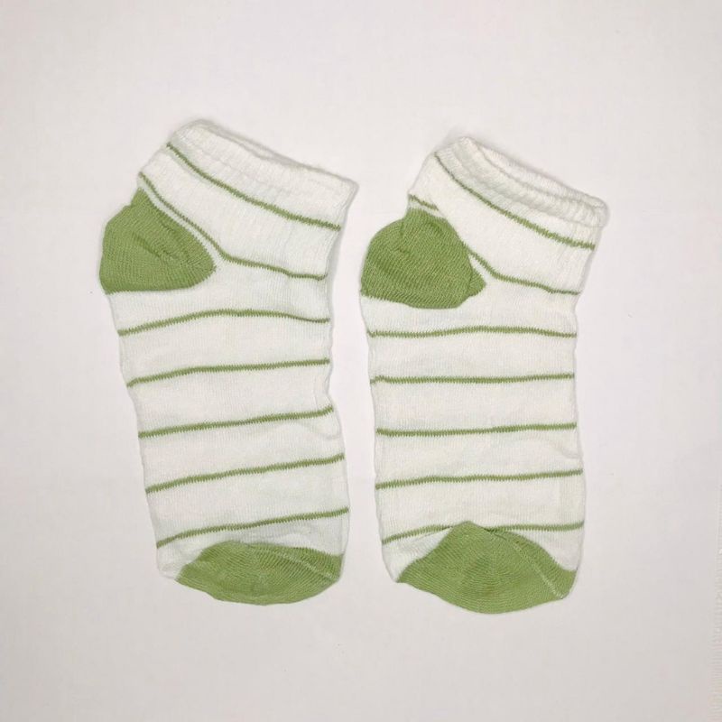 Kaos Kaus Kos Koas Kaki Pendek Tebal Semata Mata Kaki motif GARIS/KOTAK