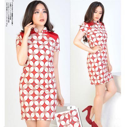 Dress Batik Cheongsam Yifei