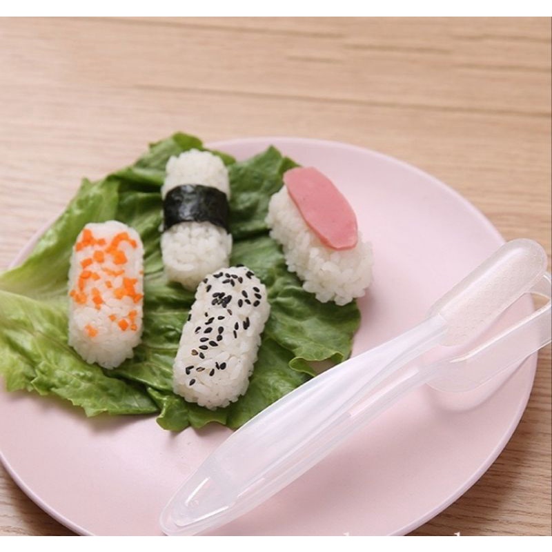 Cetakan bola nasi onigiri sushi maker oval bulat lonjong rice mold ricemold praktis bento bekal sekolah anak