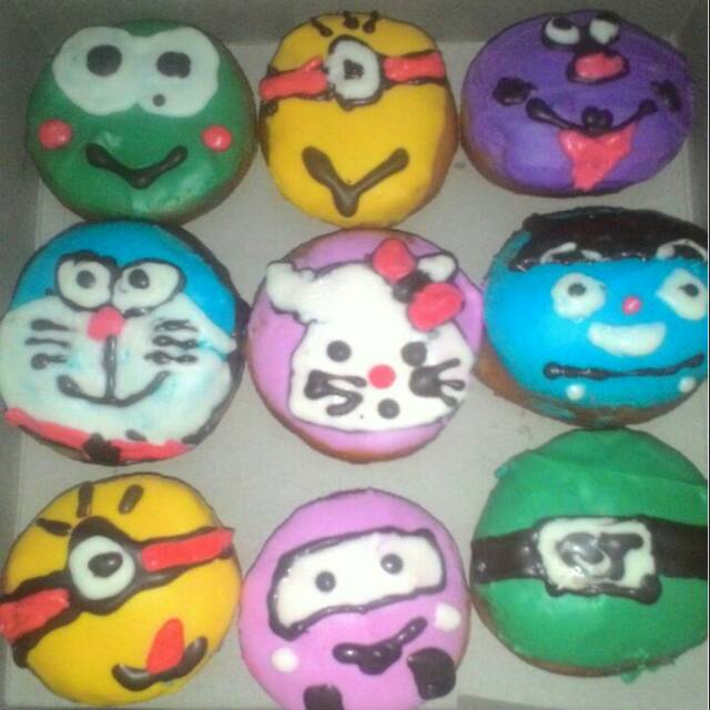 

donat kentang karakter