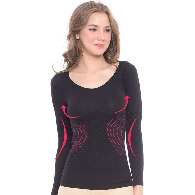 MOOIMOM S91803 V-neck Slimming Shaper baju pelangsing