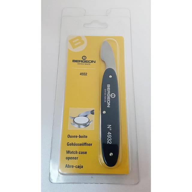 Bergeon 4932 Watch Case Knife Professional. Back Remover Opener