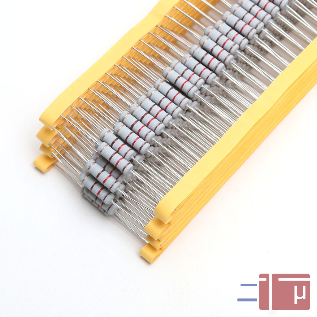 Resistor 120R 120 Ohm 2W Metal Oxide 5% Taiwan Kaki Tembaga