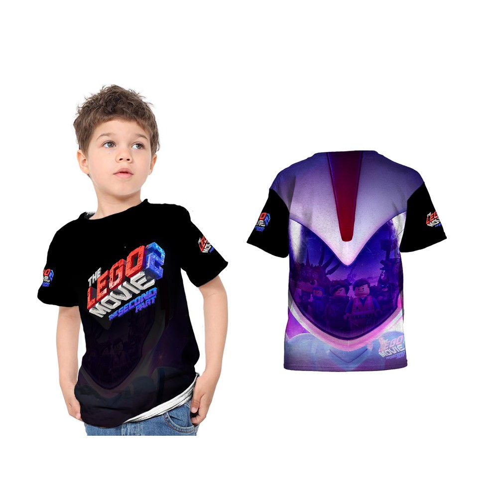 Kaos Anak The Lego Movie 01 Custom Fullprint
