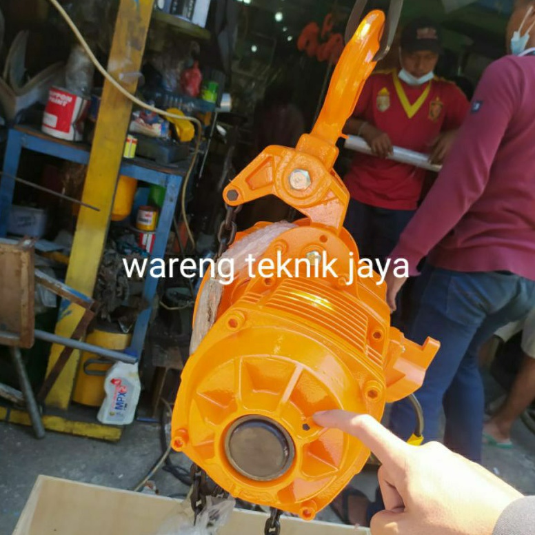(wtj)ELECTRIC CHAIN HOIST 2 ton x 6 m WeKa (OPT) - Chain hoist 3 Phase