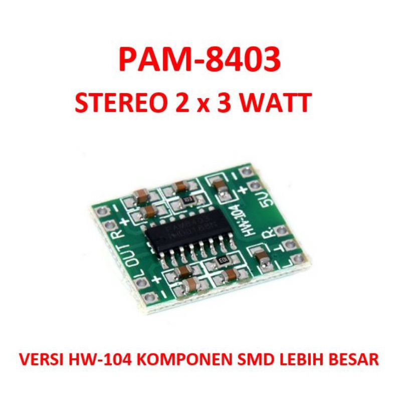 POWER MINI STEREO PAM-8403