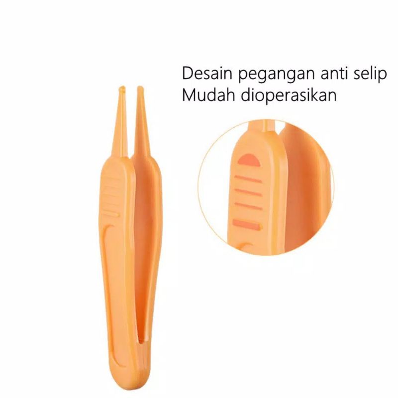 Pinset bayi baby tweezer Penjepit kotoran hidung ingus upil anak