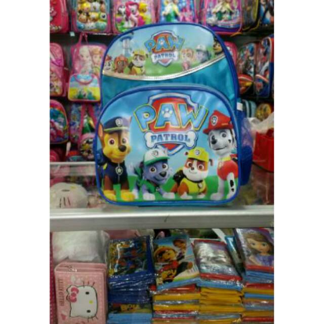 Tas anak sekolah laki"paw patrol