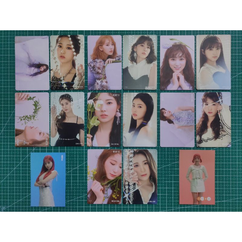 PC Kihno IZ*ONE Violeta Pair HEART*IZ & AR ONEIRIC DIARY Jo Yuri Photocard IZONE