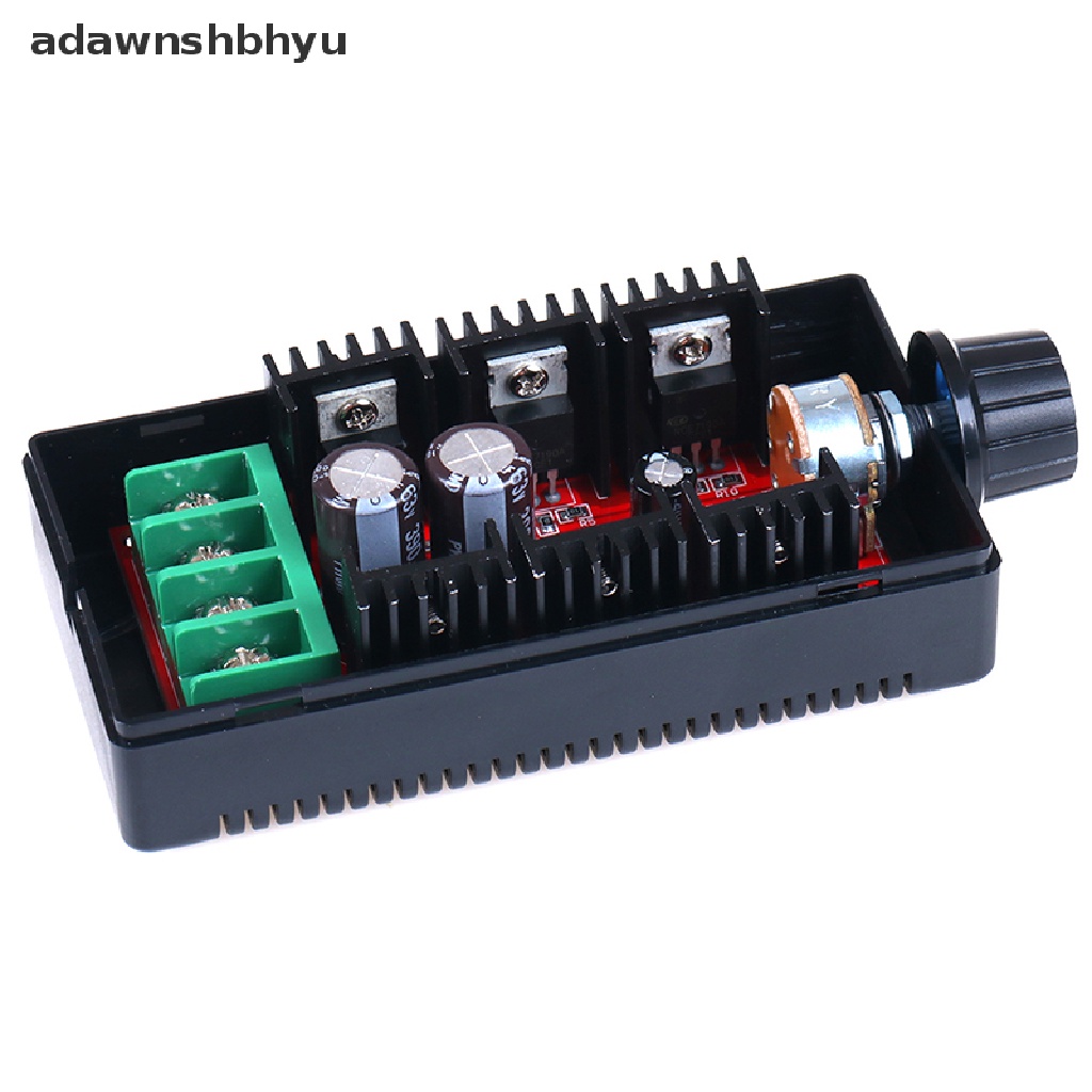 Adawnshbhyu 12V 24V 48V 2000W MAX 10-50V 40A Kontrol Kecepatan Motor DC PWM HHO RC Controller