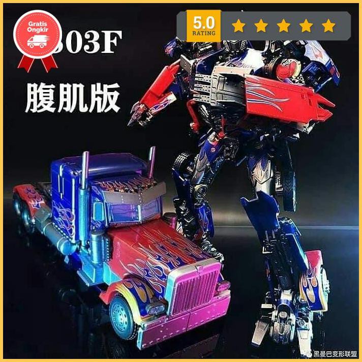 Bmb (Black Mamba Ls03F Transformer Optimus Prime God War2 Robot Exclusive
