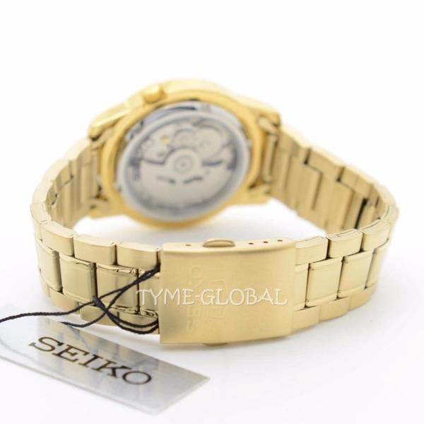 Seiko 5 Sports SNKL64K1 Automatic Full Gold Color - Jam Tangan Pria SNKL64