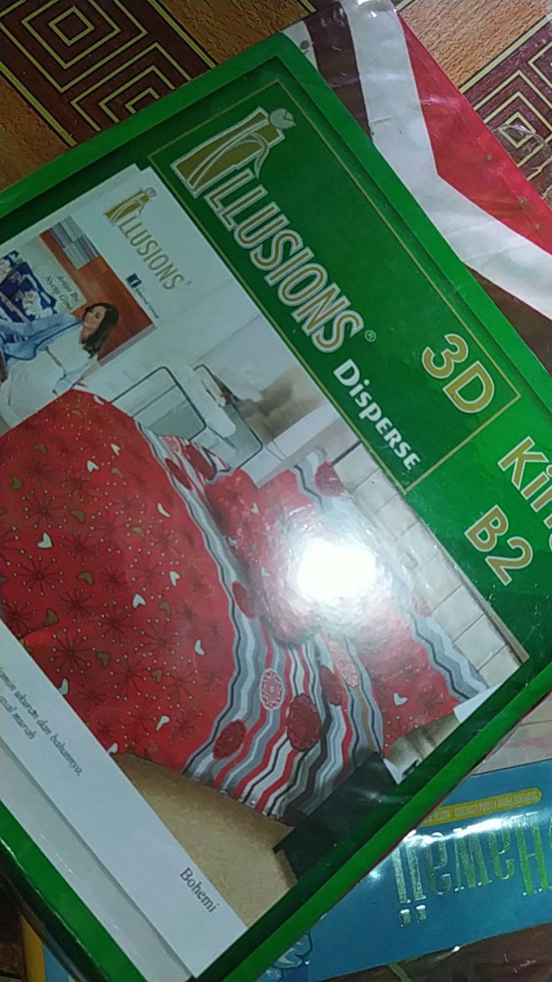 Sprei Illusions 180x200 / 160x200 Billy Glenn Bohemi Daisy - King 180 160 Queen Sp Illusion