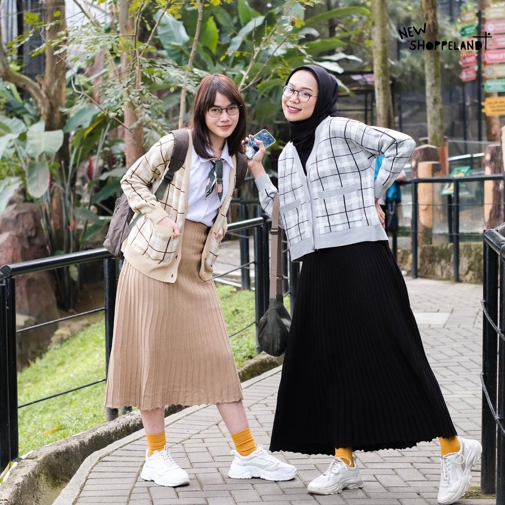 NEWSHOPPELAND - YOREUM CARDIGAN RAJUT PREMIUM