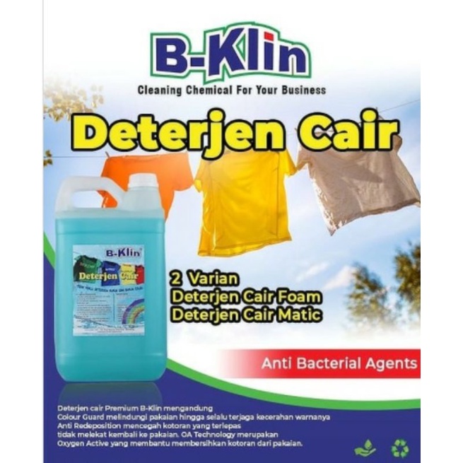 detergen dan pencuci piring b-klin
