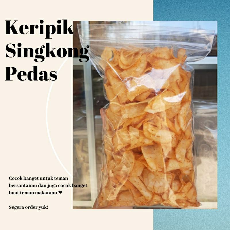 

KERIPIK SINGKONG GURIH ORIGINAL DAN PEDAS CEMILAN JAJANAN ENAK