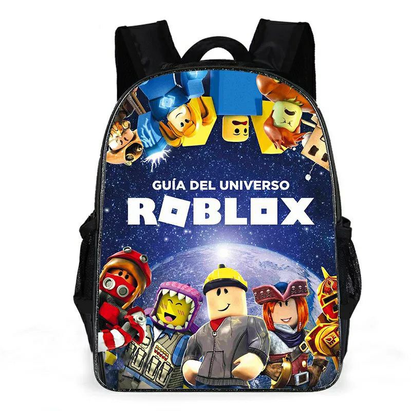 Qisswa_Tas Ransel Anak Sekolah PAUD TK SD Karakter ROBLOK Backpack Anak Sekolah Motif ROBLOK