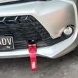 towing strap tali kain derek mobil / motor universal merah biru hitam mugen trd momo