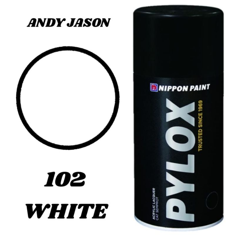 CAT SEMPROT PYLOX NIPPON PAINT 300CC NO 102 WHITE