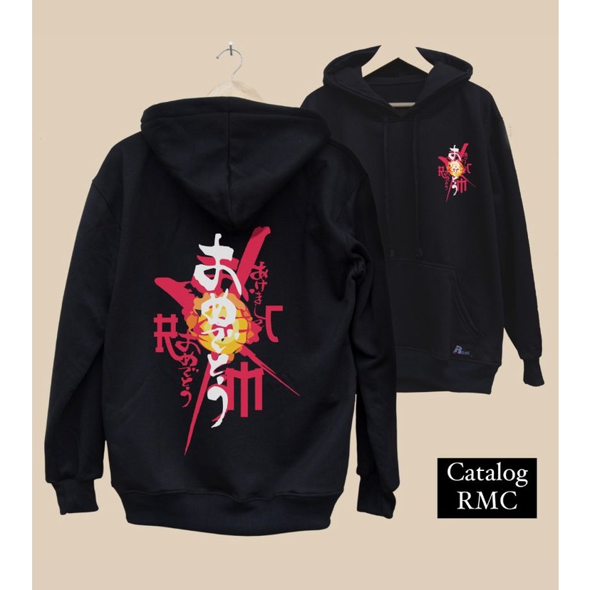 HOODIE ALL SIZE KUALITAS DISTRO PRIA WANITA JAPANESE STYLE GAMBAR TULISAN JEPANG