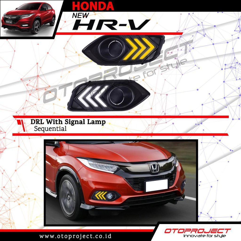 DRL with signal lamp new HRV squential